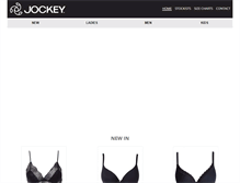 Tablet Screenshot of jockey.co.za